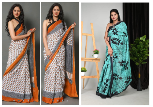 Jamdani cotton sarees