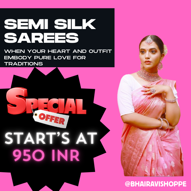 Jacquard sarees