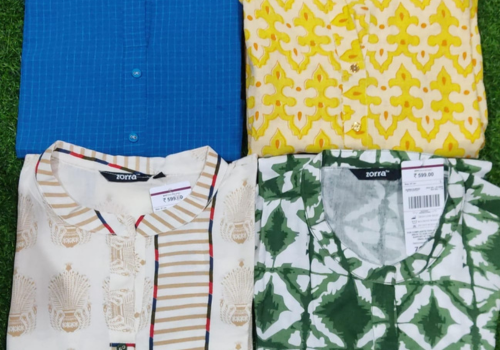 Silk cotton blouses